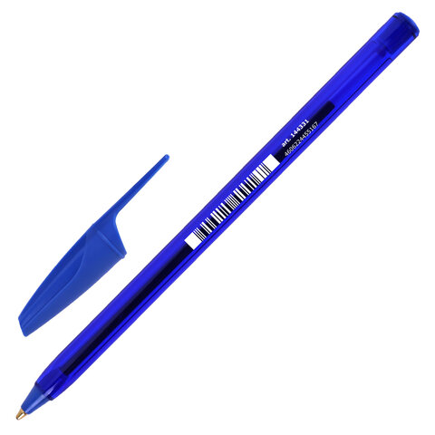 Ручка шариковая BRAUBERG X-30 CLASSIC, СИНЯЯ, мягкое письмо, пишущий узел 1 мм, линия письма 0.5 мм