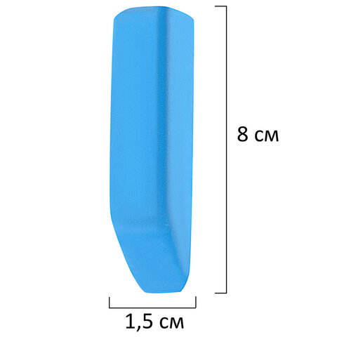 Мел в ведерке для рисования на асфальте 22 штуки, ПИФАГОР, цветной квадратный УТОЛЩЕННЫЙ
