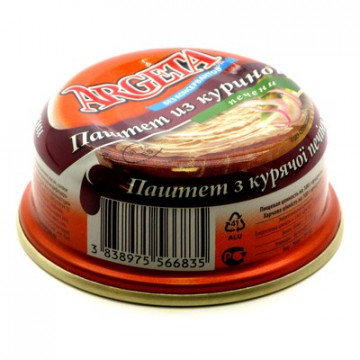 Паштет Argeta из куриной печени, 95г арт. 35263 - купить в Москве оптом ...