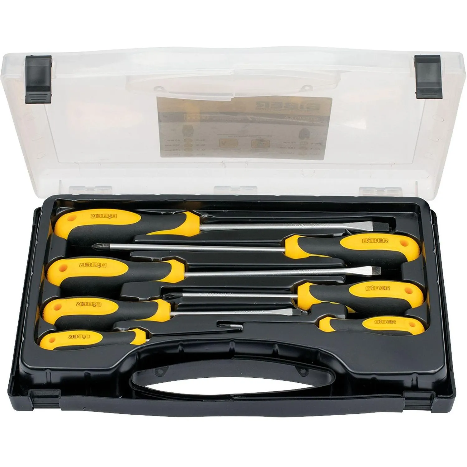 превью Набор отвёрток Бибер Эксперт (7 штук в упаковке, тов-104366)