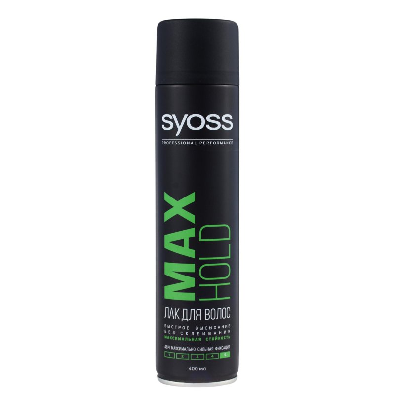 превью Лак для волос Syoss Max Hold максимальной фиксации 400 мл