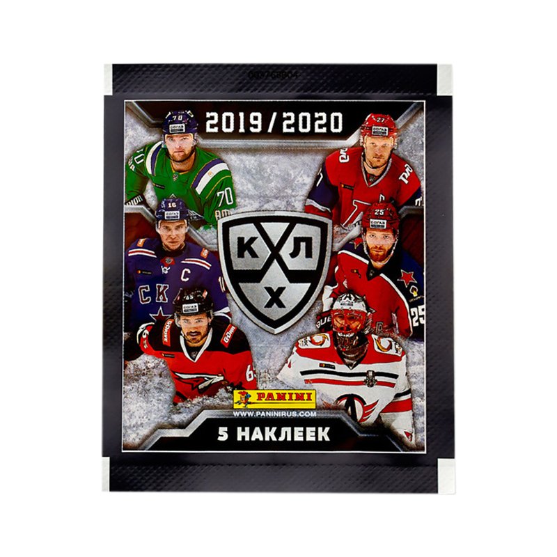 превью Наклейки Panini Hockey Ru Season 12 КХЛ сезон 2019-20 (5 штук в пакетике)