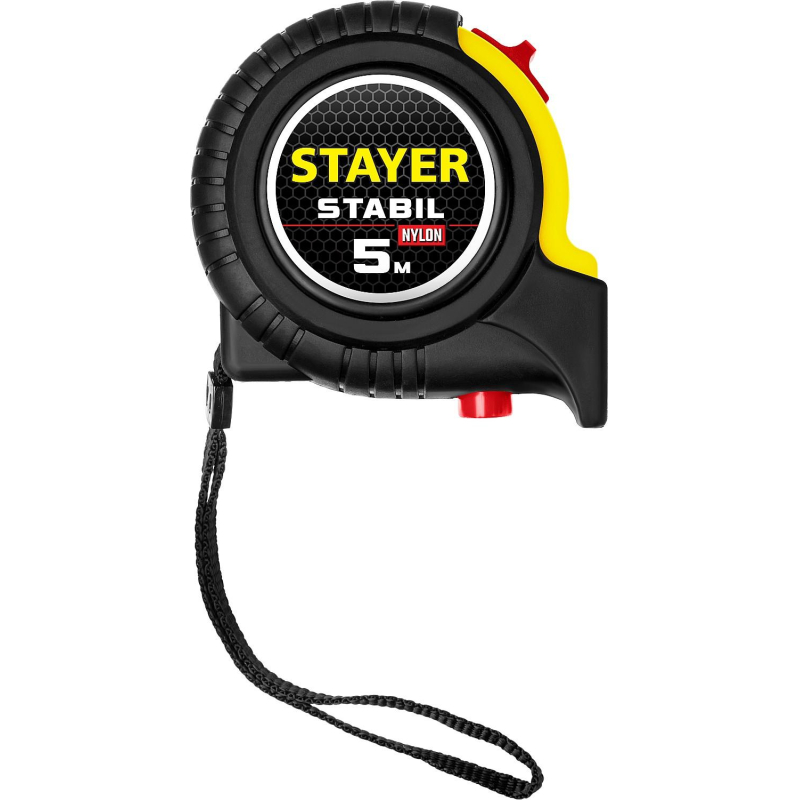 Рулетка с двухсторонней шкалой STAYER Stabil 5м х 19мм (34131-05)