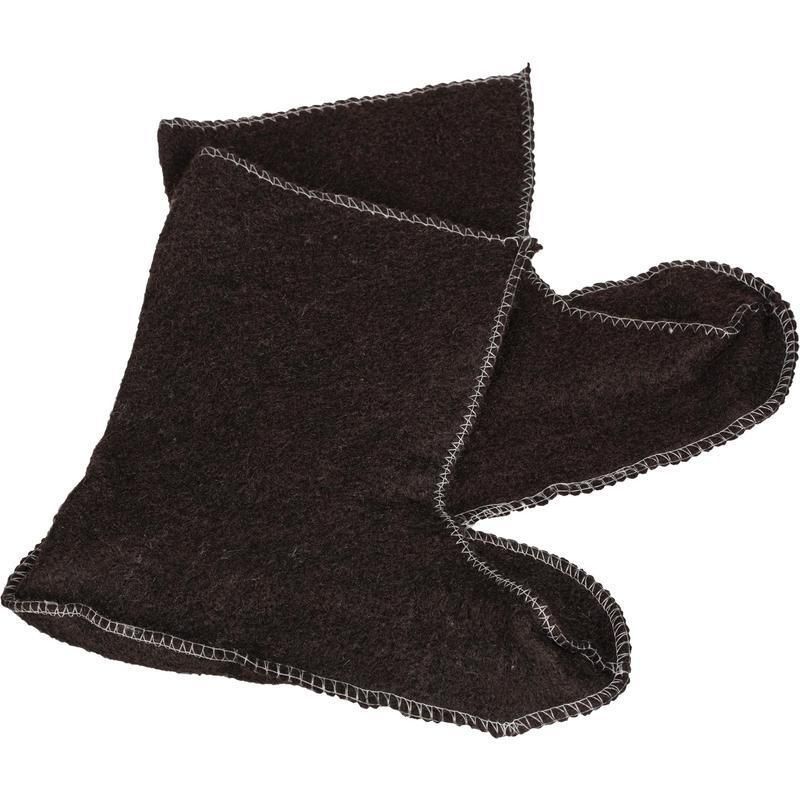 Сапоги мужские М-120 У ПВХ утепленные черные (размер 45)