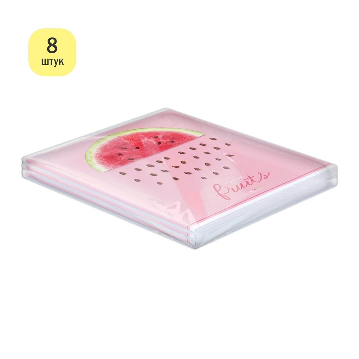 Тетрадь 48л., А5, клетка ArtSpace «Фрукты. Juicy fruits», эконом