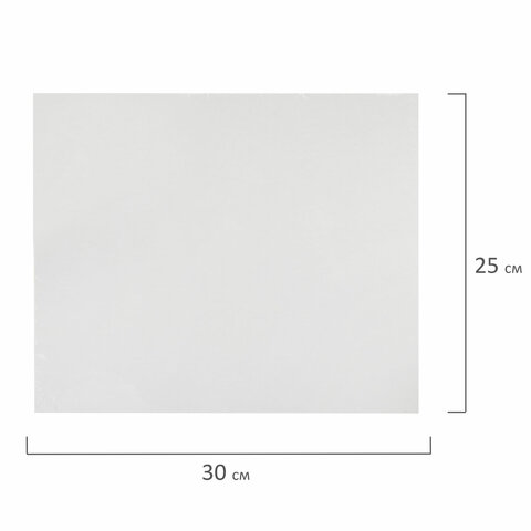 Холст акварельный на картоне (МДФ) 25×35 см, грунт, хлопок, мелкое зерно, BRAUBERG ART CLASSIC