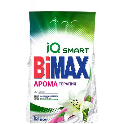 Порошок для машинной стирки BiMax «Ароматерапия Automat», 3кг