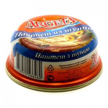 Паштет из тунца Argeta 95г арт. 66437 - купить в Москве оптом и в ...