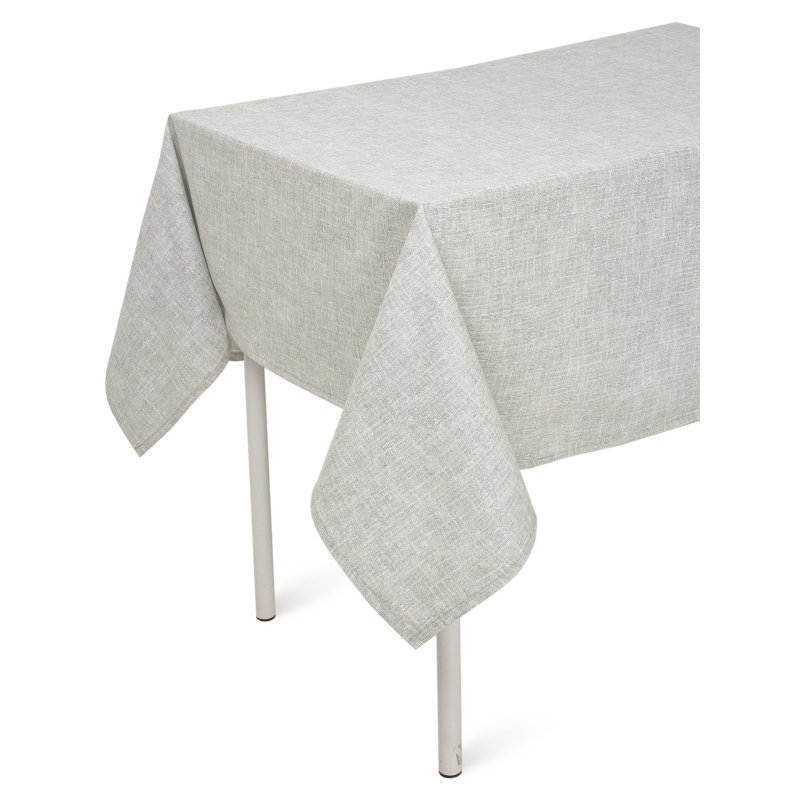 превью Скатерть 145×180см, рогожка, 160г/м2, Рант серый