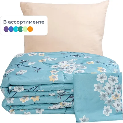 Набор спальный Зима-лето, сем; одеяла, простыня, наволочки
