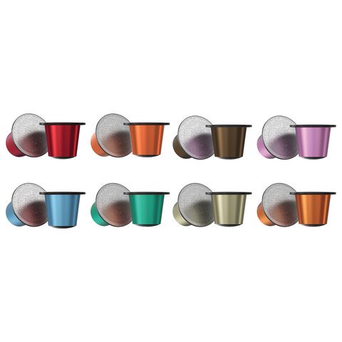 Кофе в капсулах Coffesso Classico Italiano/Crema Delicato/Espresso Superiore/Lungo/Ristretto/Decaffeinato/Vanilla/Caramel (80 штук в упаковке)