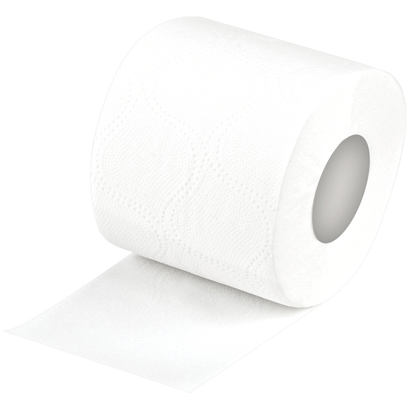 Бумага туалетная OfficeClean, 2-слойная, 8шт., 28.5м/рул., тиснение, белая