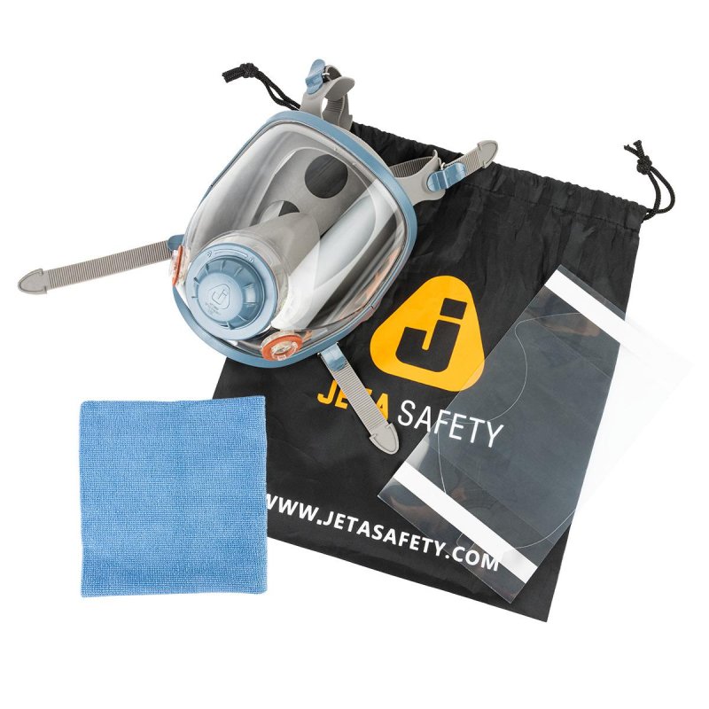 Маска полнолицевая Jeta Safety 6950 с покрытием линзы ChemShield, р. M