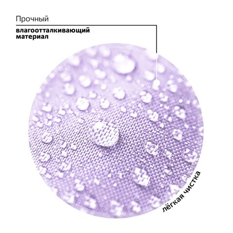 Рюкзак BRAUBERG SNAP, 2 отделения, 3 кармана, «Delicate lilac», 39×28х16 см