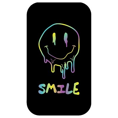 Пенал 2 отделения, 190×105 ArtSpace «Dark smile», ламинированный картон