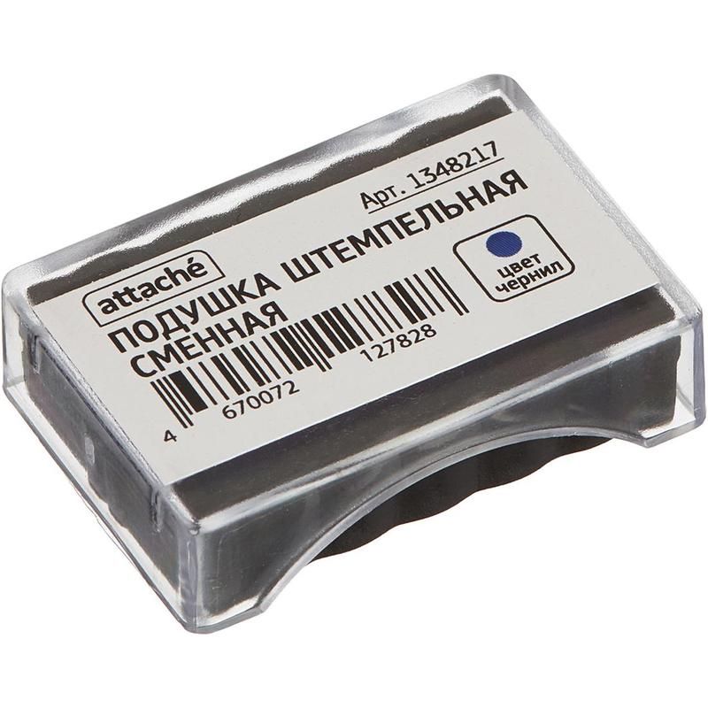 превью Подушка штемпельная сменная Attache синяя (совместим с Traxx 7810, 7836, 9010, 9010-K, 9×25 мм)