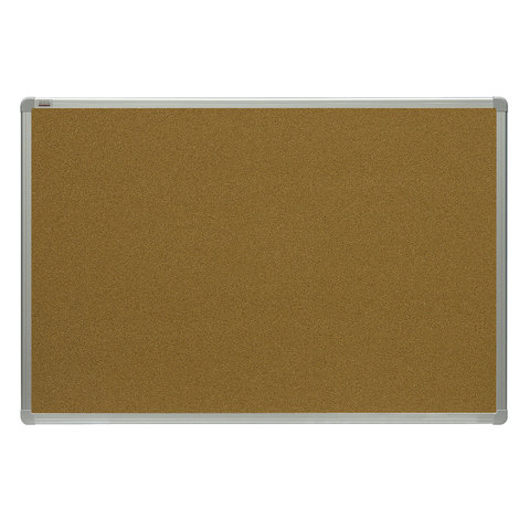 превью Доска пробковая для объявлений (90×120 см), алюминиевая рамка, OFFICE, «2×3» (Польша)