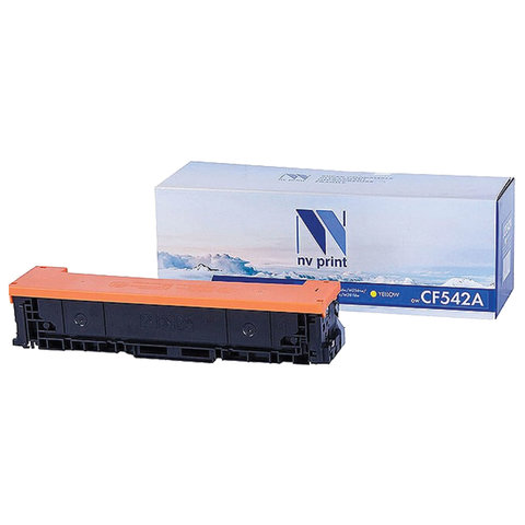 превью Картридж лазерный NV PRINT (NV-CF542A) для HP M254dw/M254nw/MFP M280nw/M281fdw, желтый, ресурс 1300 страниц