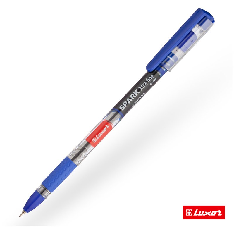 Ручка шариковая Luxor «Spark» синяя, 0.7мм, грип