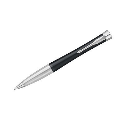 Ручка шариковая Parker «Urban Twist Black CT» синяя, 1.0мм, поворот., подарочная упаковка