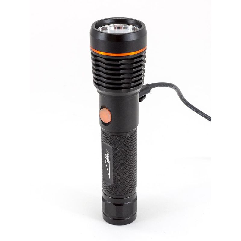 Фонарь ручной ЯРКИЙ ЛУЧ T7v.3 Osram P9 max600лм 5000K 3 реж. IPX4 акк