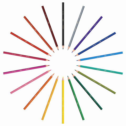 Карандаши цветные BIC Evolution 18 цветов