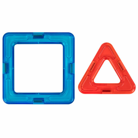 Магнитный конструктор MAGNETIC BLOCKS, 30 магнитных деталей, BRAUBERG KIDS