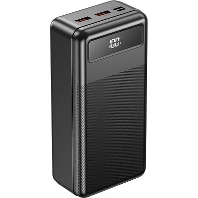Внешний аккумулятор TFN 30000mAh Porta LCD PD 22.5W black