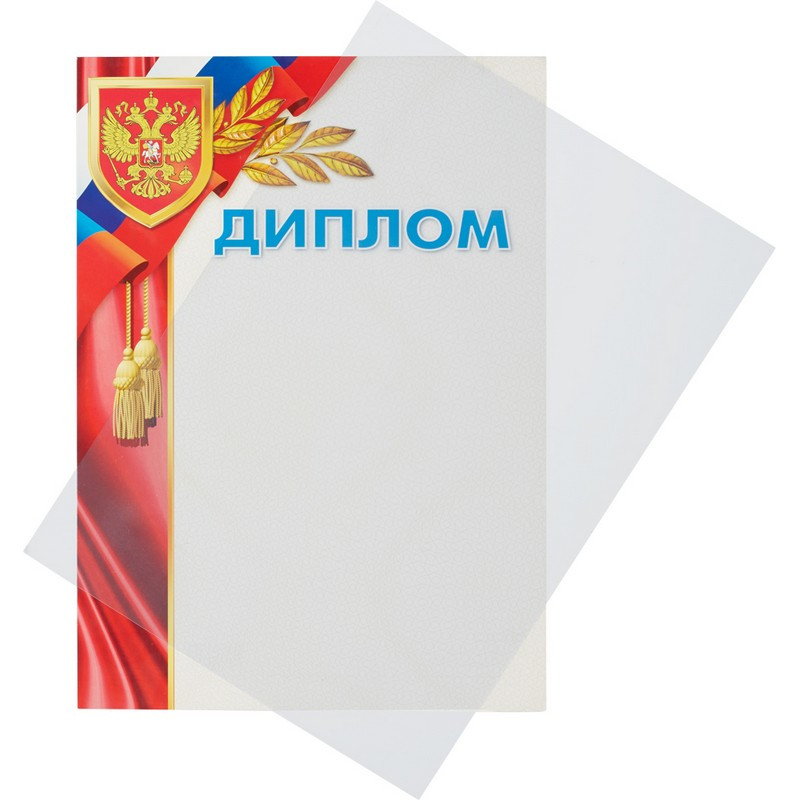 Обложки для переплета пластиковые Promega office A4 280 мкм полупрозрачные матовые (100 штук в упаковке)