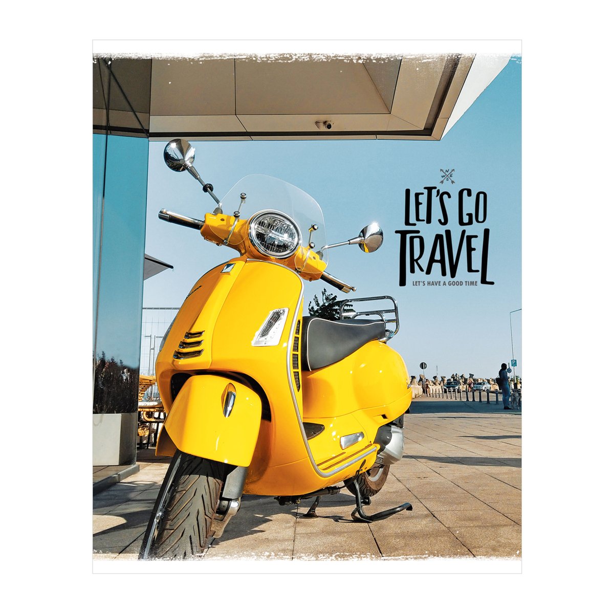 Тетрадь 60л., А5, клетка на гребне ArtSpace «Путешествия. Let's go travel»