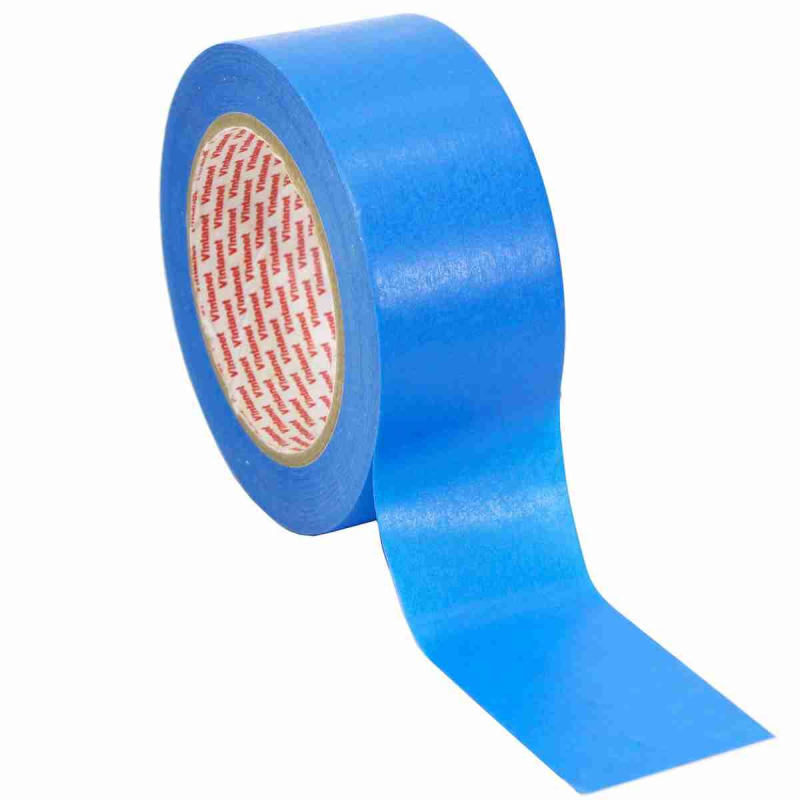 Клейкая лента малярная на осн. рис. бум. Washi WM111 Vintanet, синяя,48мм х 50м