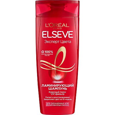 Шампунь для волос L'OREAL ELSEVE Эксперт Цвета 400мл AA143301