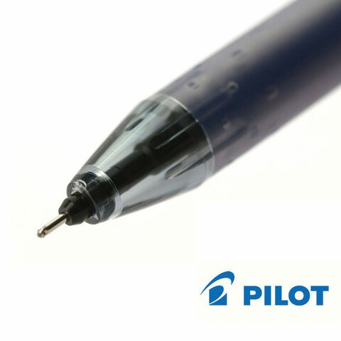 Ручка гелевая Pilot Frixion Рoint (резин.манжетка, 0,25мм черный)