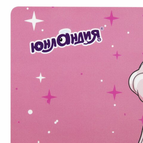 Настольное покрытие ЮНЛАНДИЯ, А4+, пластик, 33×23 см, «Anime pals»