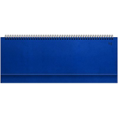 Планинг недатированный, 56л., 330×130мм, BG, кожзам «Winner. Blue», синий