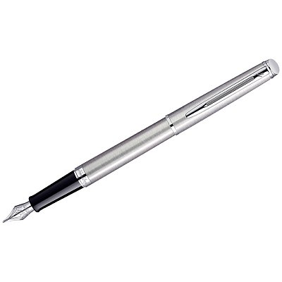 Ручка перьевая Waterman «Hemisphere Stainless Steel PT» синяя, 0.8мм, подарочная упаковка