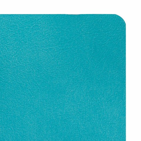 Блокнот-скетчбук А5 (130×210 мм), BRAUBERG ULTRA, под кожу, 80 г/м2, 96 л., без линовки, бирюзовый