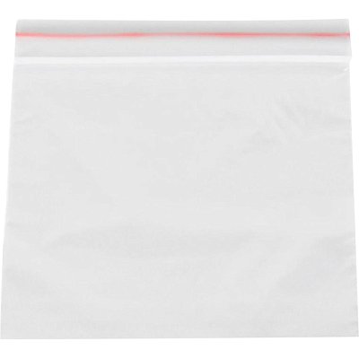 Пакет с замком (Zip Lock) 10×10 см, 40 мкм, 100 шт/уп