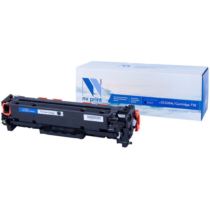 Картридж лазерный NV PRINT (NV-718BK) для CANON LBP7200Cdn/MF8330Cdn/8350Cdn, черный, ресурс 3400 стр. 