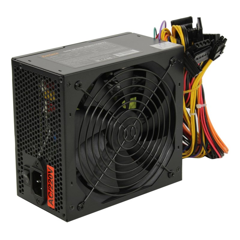 превью Блок питания ExeGate 550W 550PPX ATX, 14cm fan, black (EX282073RUS)