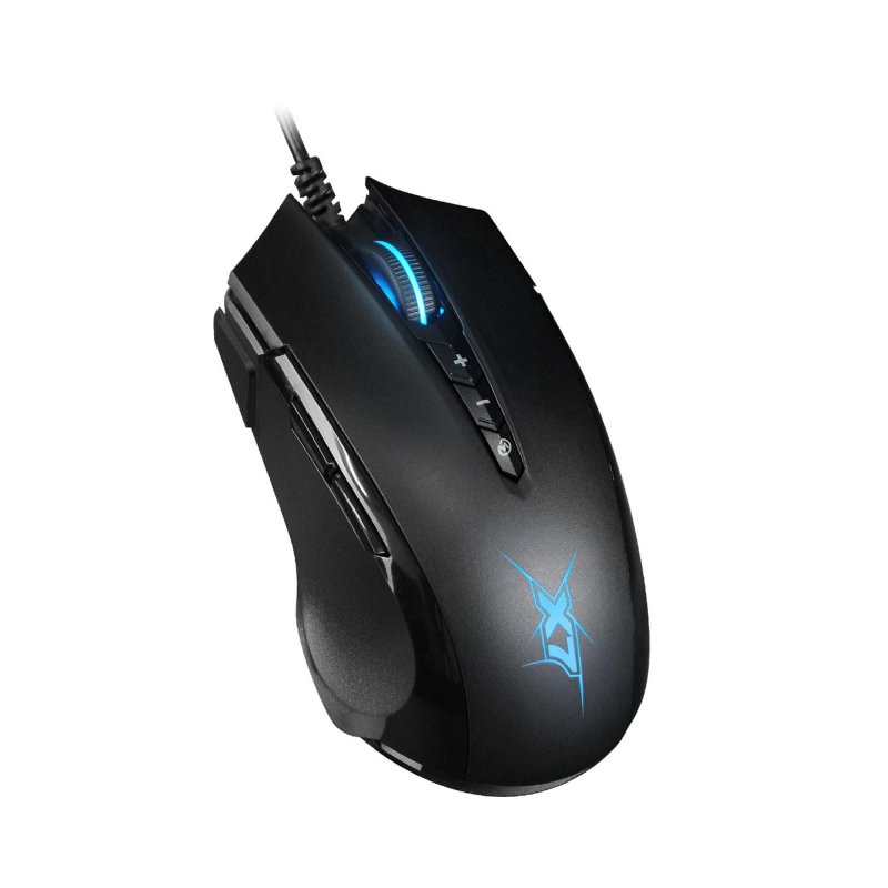 Мышь компьютерная A4Tech X89 черный оптическая (2400dpi) USB (8кн)