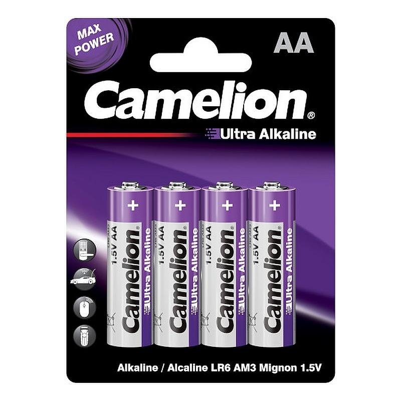 превью Батарейка Camelion Ultra 4шт/бл (LR6-BP4UT, 1.5В) (14984)