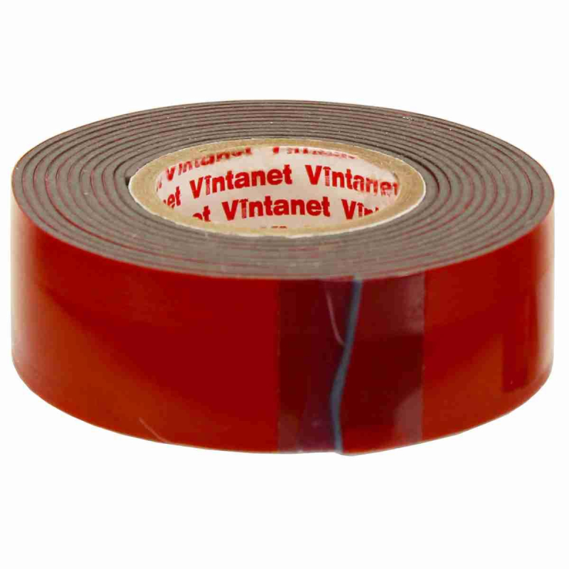 Клейкая лента монтажная сверхсил. двустор.1146 Vintanet, черная,19 мм х 1.5 м