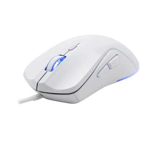 Мышь проводная DEFENDER Arga GM-049, 1200/1800/2400/3600 dpi, 5 кнопок + 1 колесо-кнопка, белый