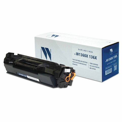 превью Картридж лазерный NV PRINT (NV-W1360X) для HP LaserJet M211/M236, ресурс 2600 страниц