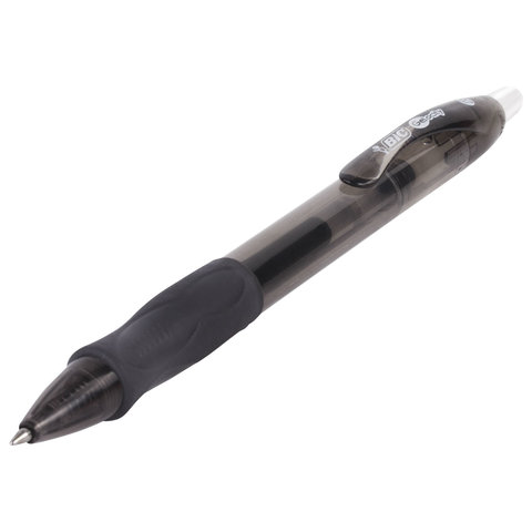 Ручка гелевая автоматическая Bic Gelocity Original черная (толщина линии 0.35 мм)