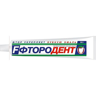 Зубная паста Весна мел ФТОРОДЕНТ б/ф 90 гр 8101