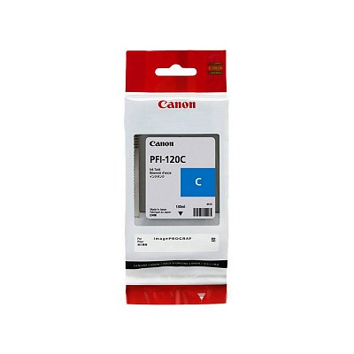 Картридж струйный Canon PFI-120 2886C001 голубой оригинальный