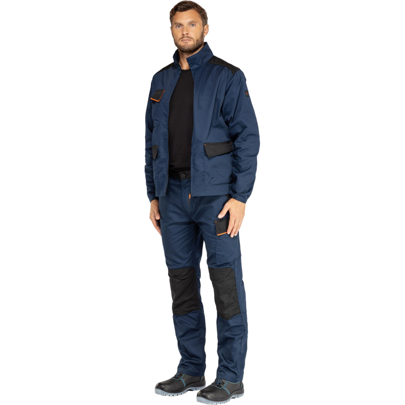 Куртка летняя муж MACH1 Range цв. cиний/оранж, р. L (арт. M1VE2BMGT)