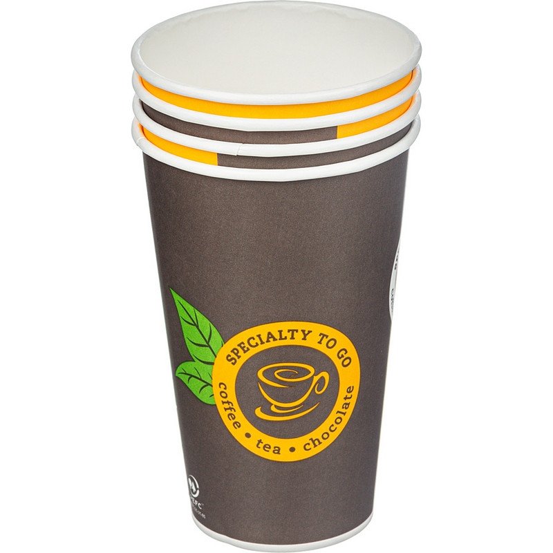 Стакан одноразовый бумажный Coffee-to-Go 400мл , 50шт./уп.